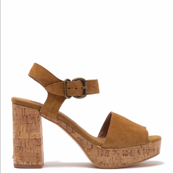 Free People Brooke Platform Sandals NWT Sz 40 - Picture 1 of 8